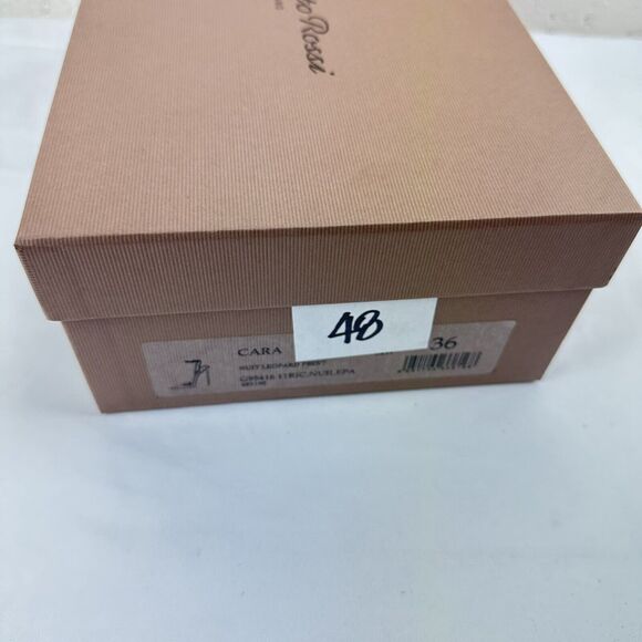 Gianvito Rossi Empty Shoe Box 12x8x4 Dust Bag Heel Caps Logo Tissue Card - Picture 6 of 11